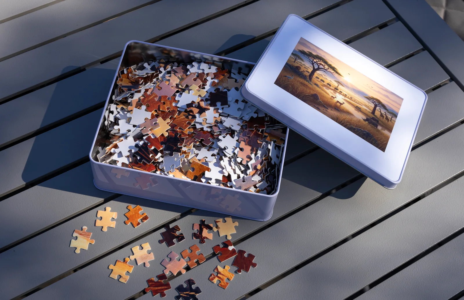 Safari Sunset Puzzle