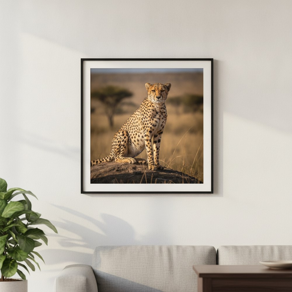 Cheetah Canvas