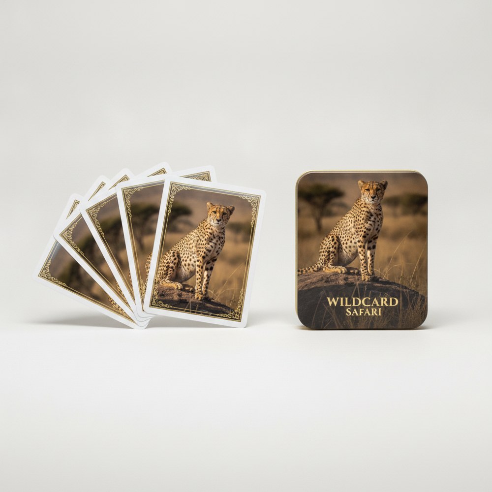Cheetah Playing cards