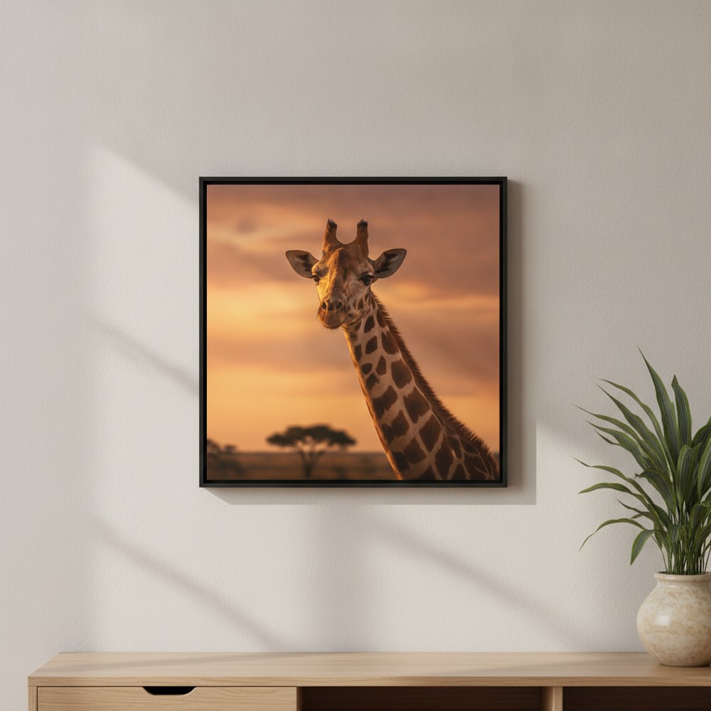 Giraffe Canvas