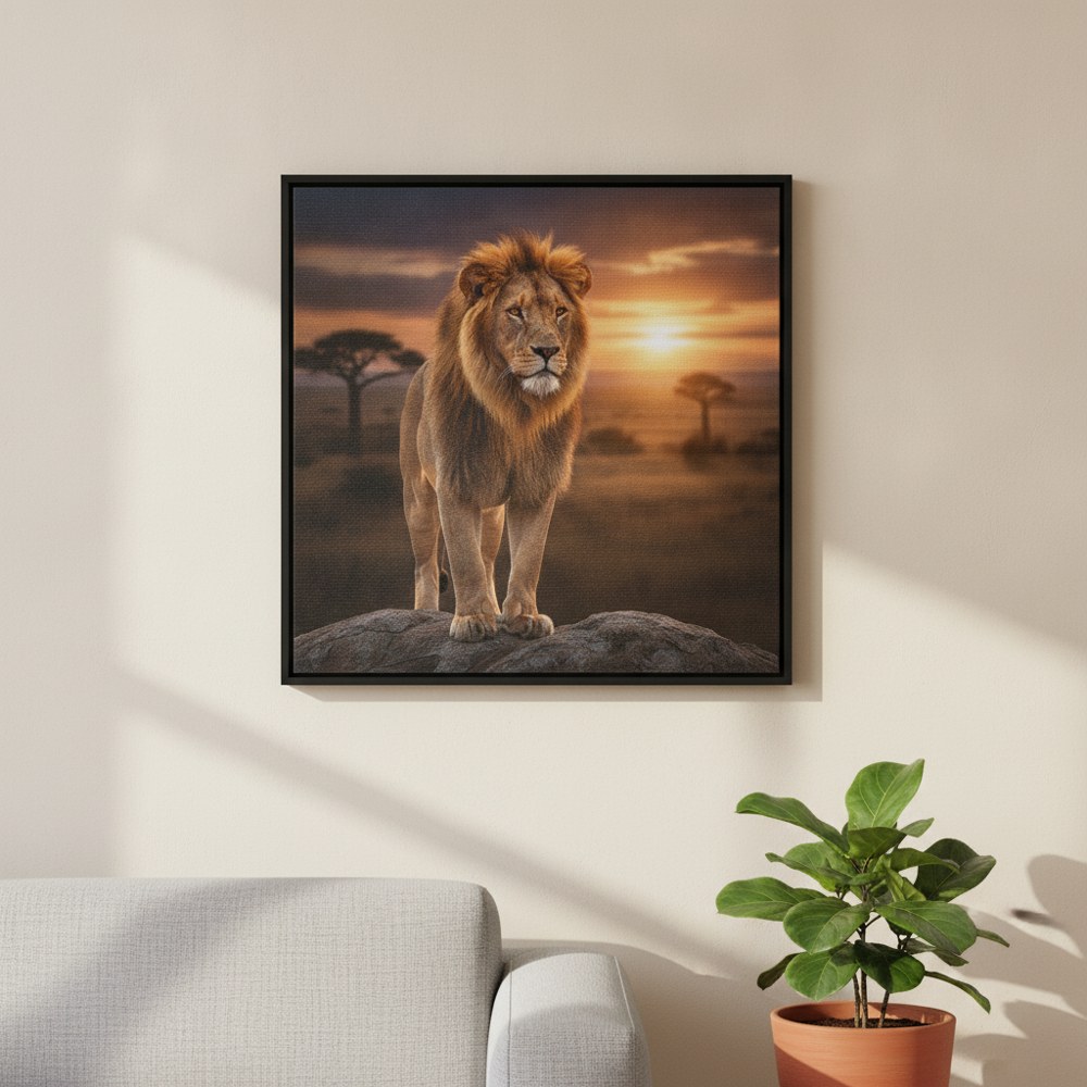 Lion Canvas