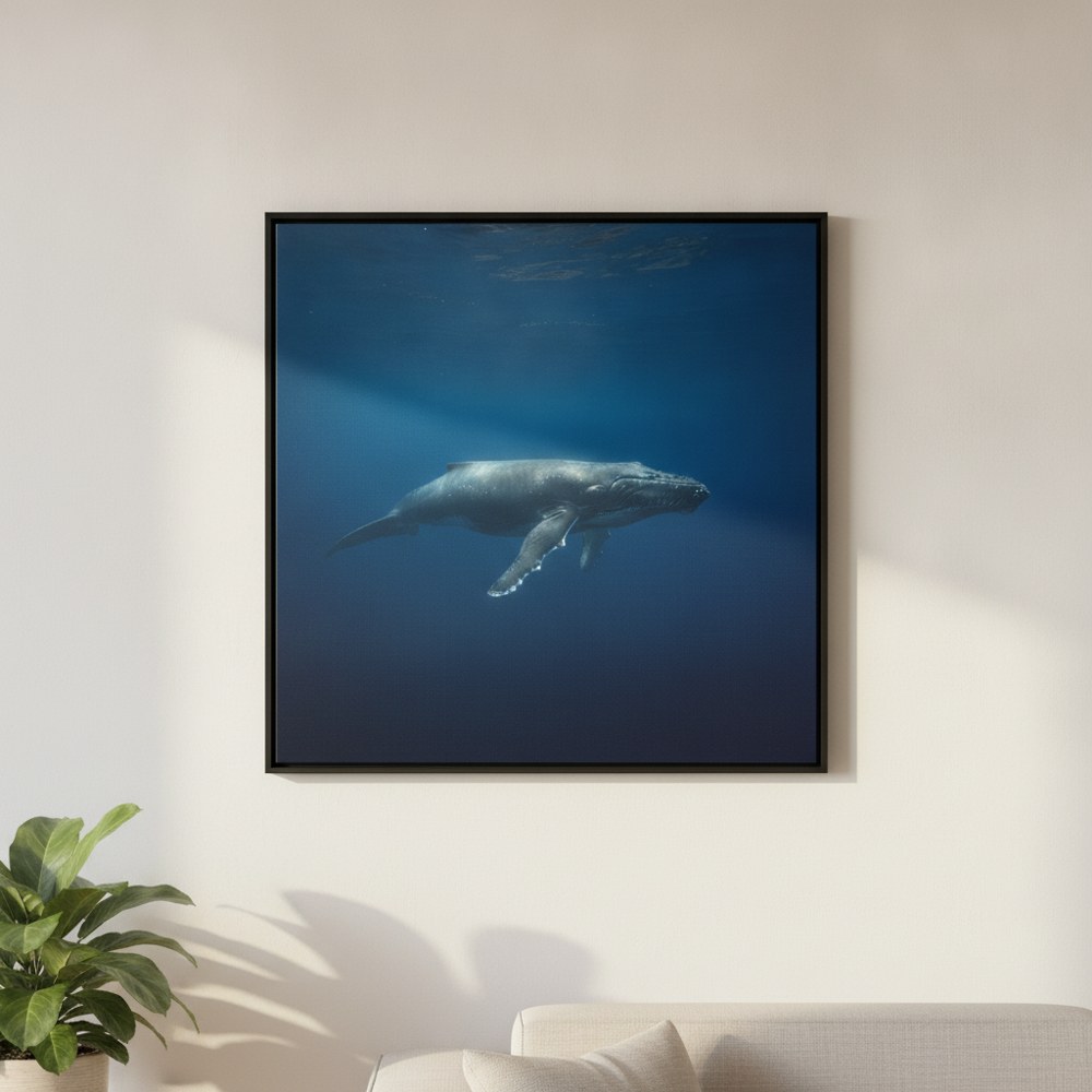 Whale Canvas