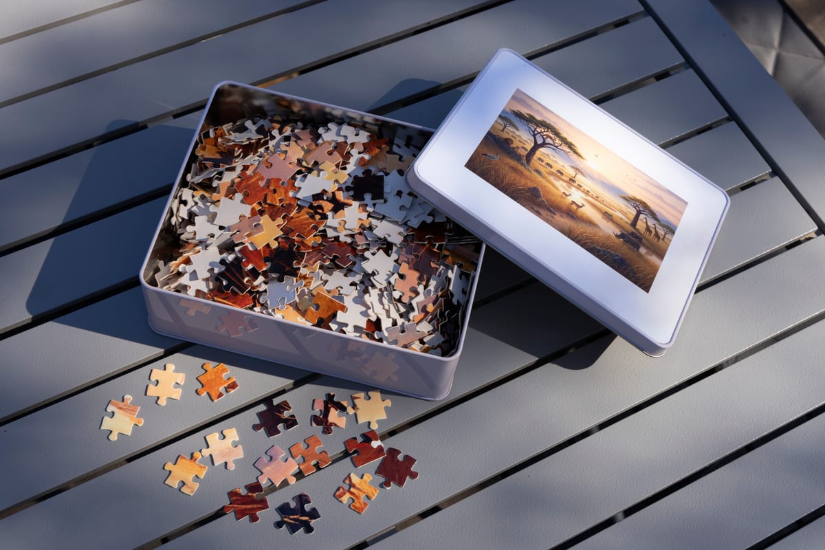 Safari Sunset Puzzle